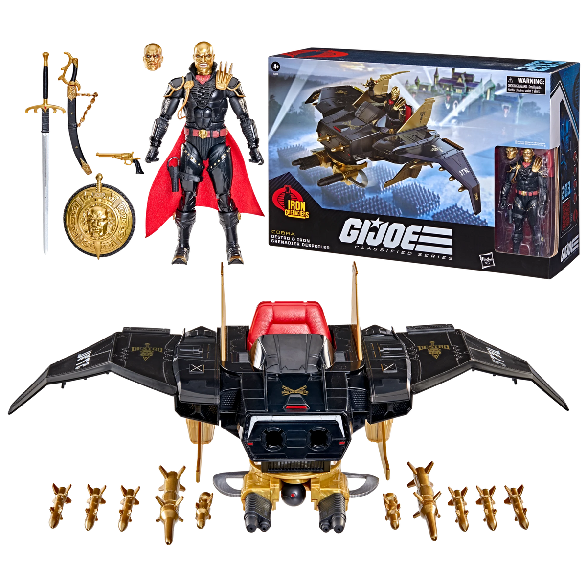 G.I. Joe Classified Series #203 Destro & Iron Grenadier Despoiler Set