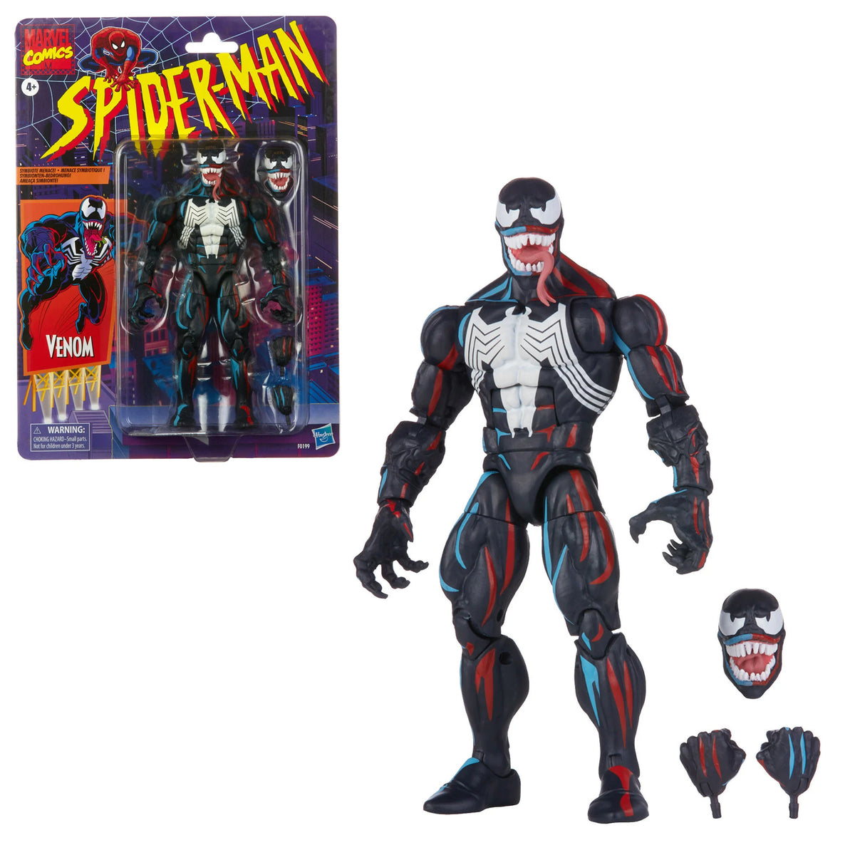 Marvel Legends Retro Cardback Venom Action Figure PREORDER
