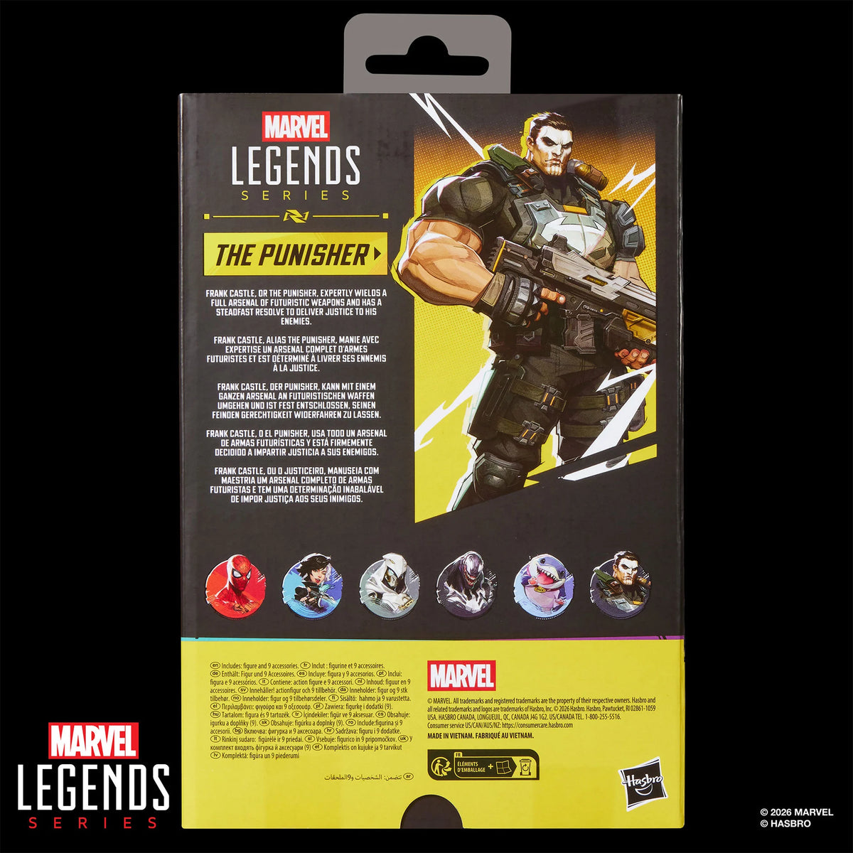 Marvel Rivals Marvel Legends The Punisher Action Figure