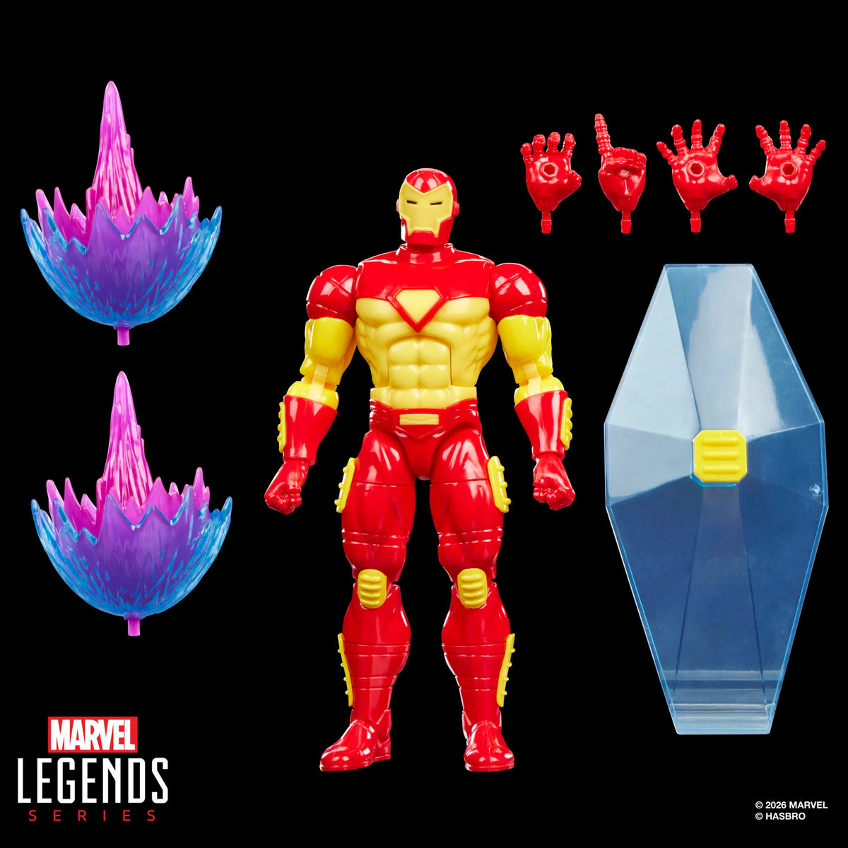 Marvel Legends Gamerverse Iron Man & Marvel's Spiral Action Figure Two-Pack