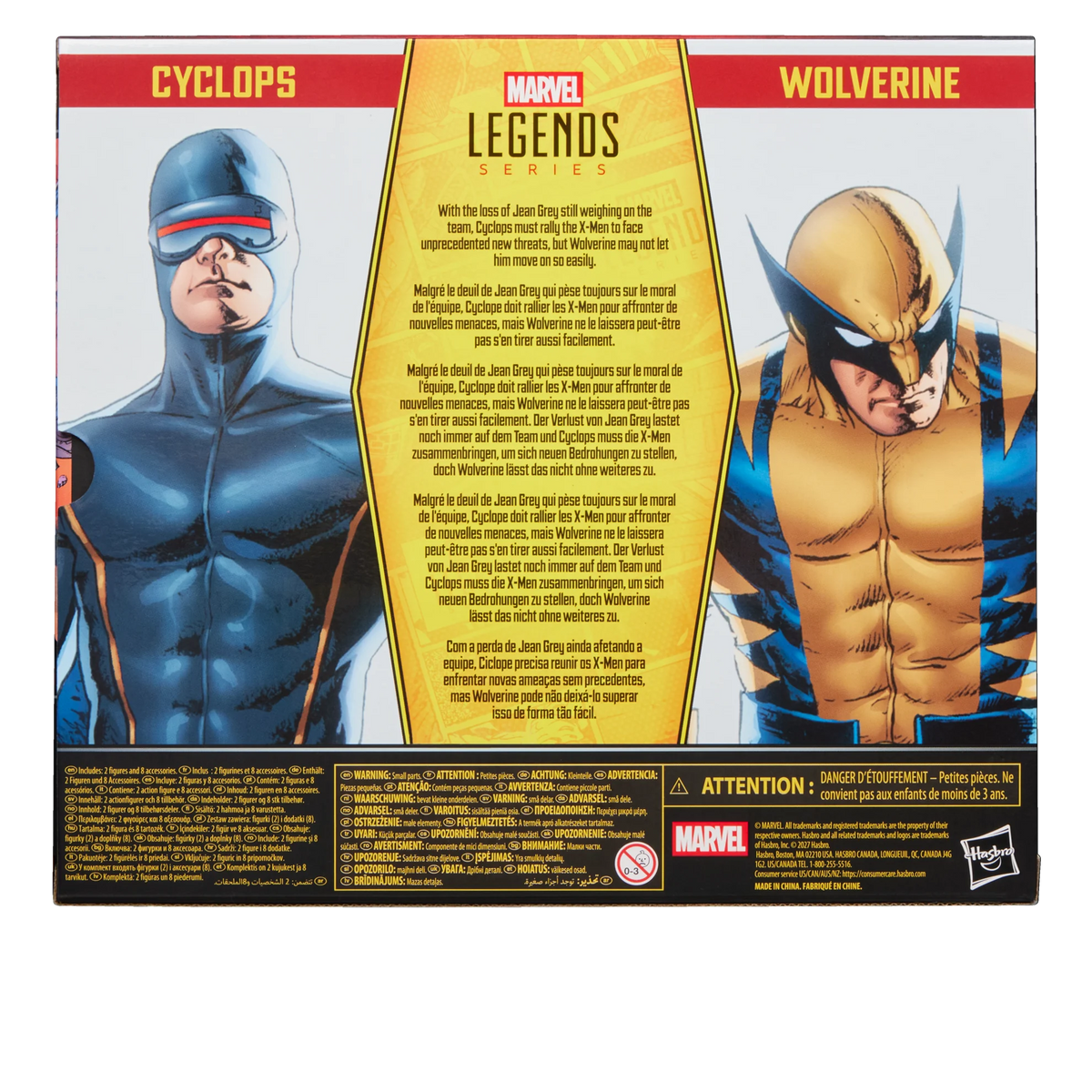Astonishing X-Men Marvel Legends Cyclops & Wolverine Action Figure Two-Pack PREORDER