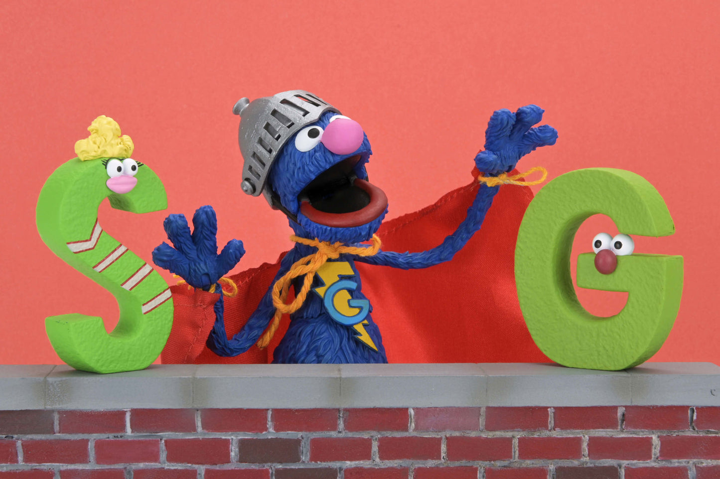 NECA Sesame Street Ultimate Super Grover Action Figure