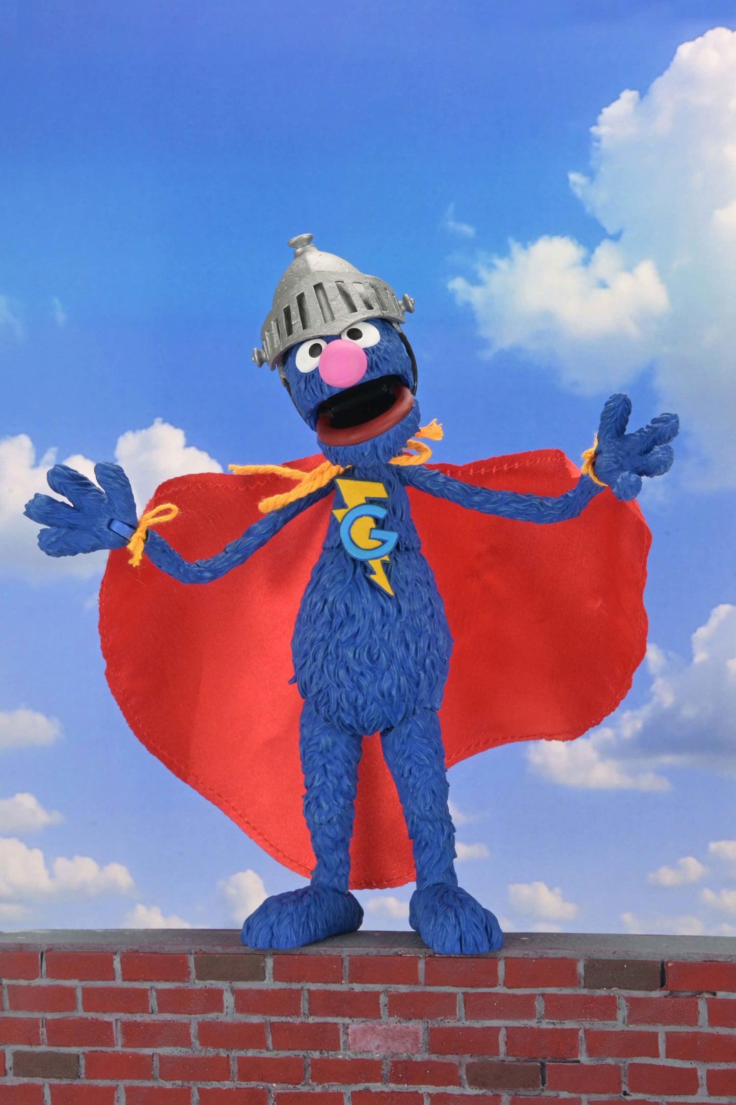 NECA Sesame Street Ultimate Super Grover Action Figure