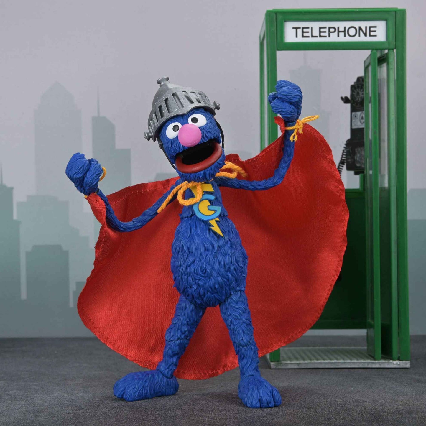 NECA Sesame Street Ultimate Super Grover Action Figure