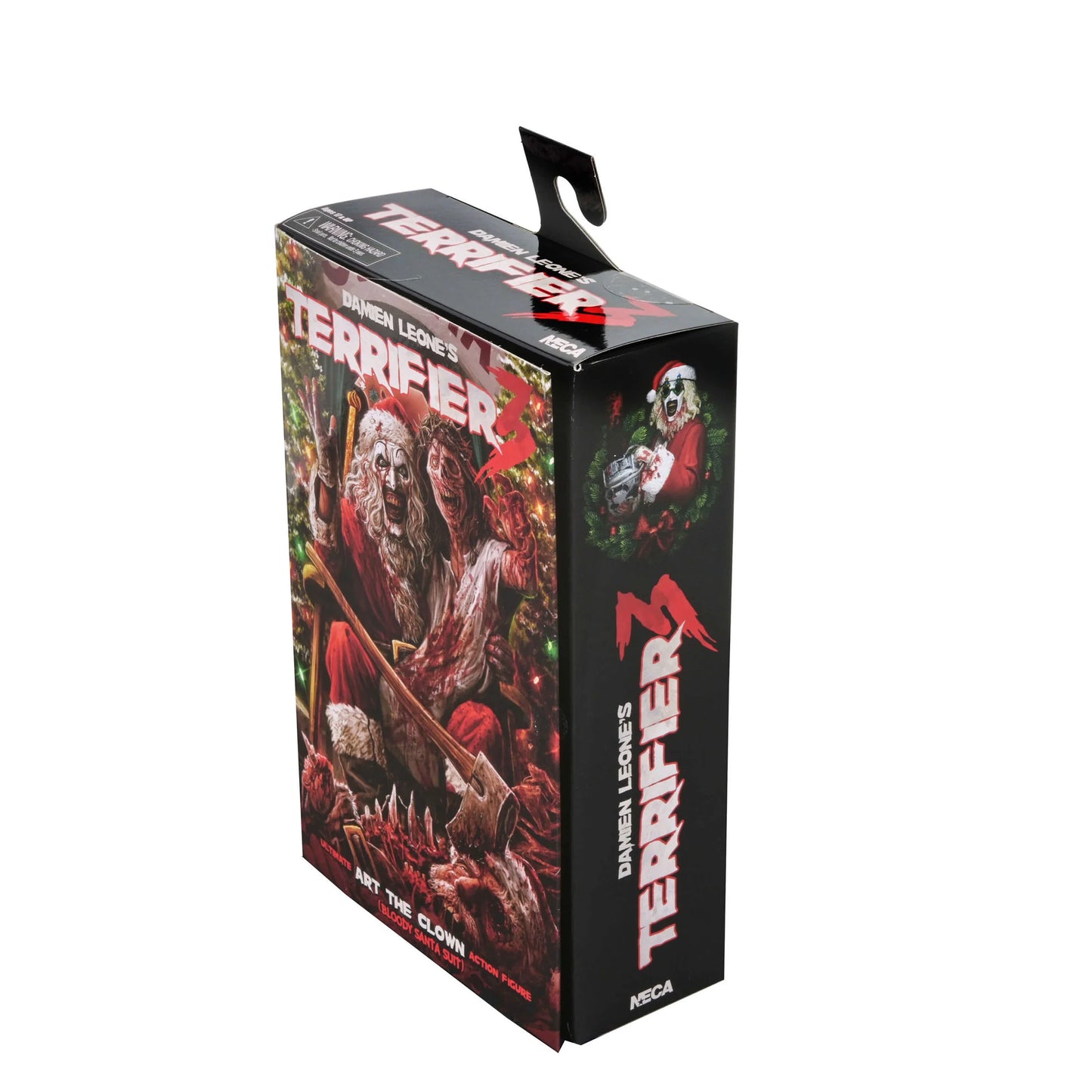 NECA Terrifier 7" Scale Action Figures - Terrifier 3 - Ultimate Santa Suit Art The Clown (Bloody Version) PREORDER