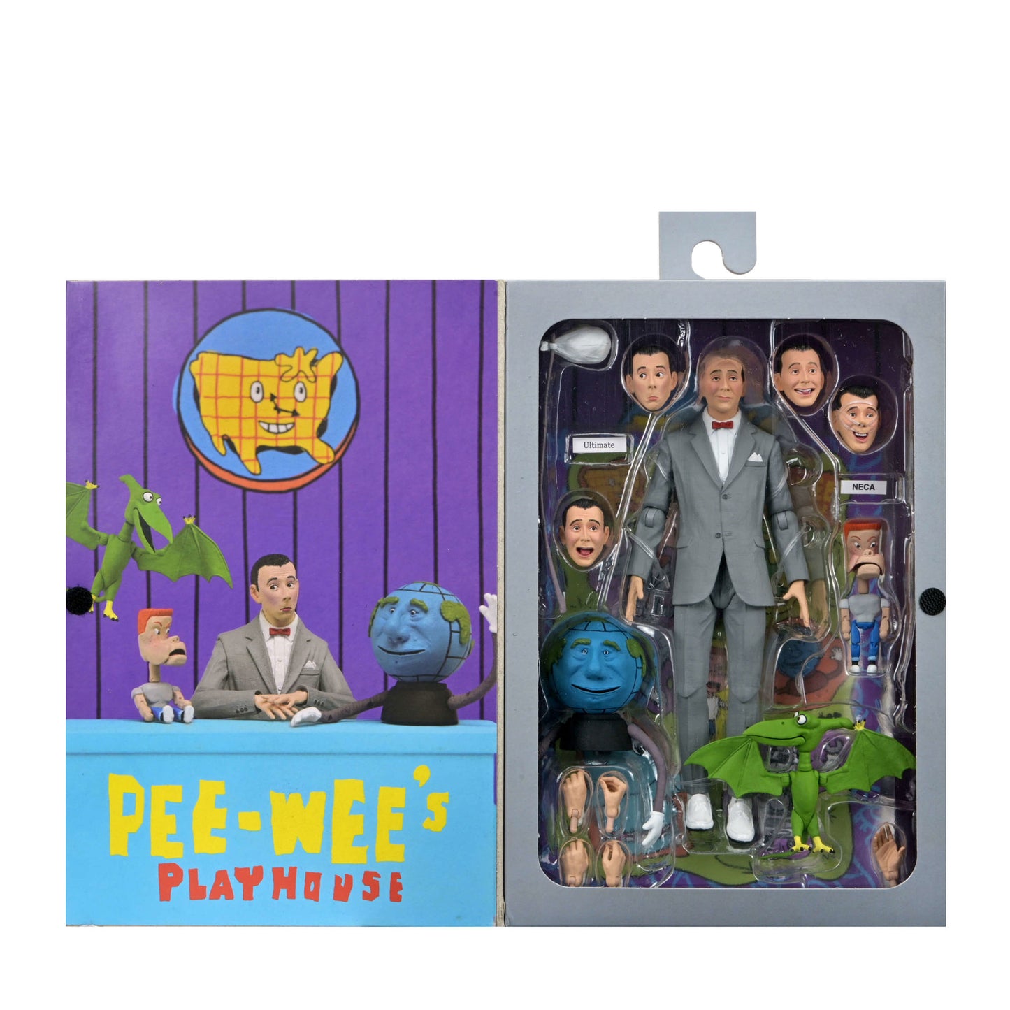 NECA Pee-Wee's Playhouse Ultimate Pee-Wee Herman & Pals Action Figure Set