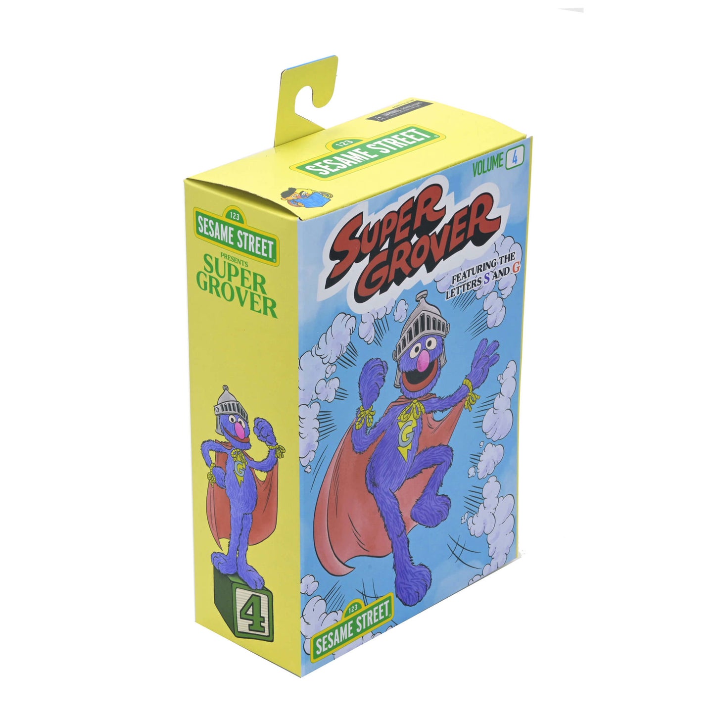 NECA Sesame Street Ultimate Super Grover Action Figure