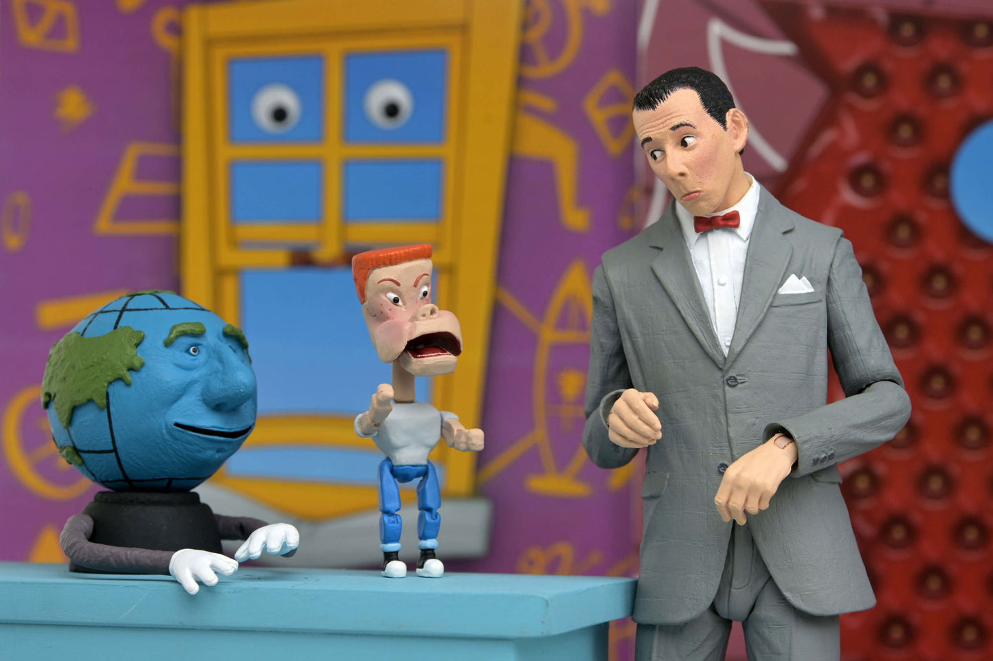 NECA Pee-Wee's Playhouse Ultimate Pee-Wee Herman & Pals Action Figure Set