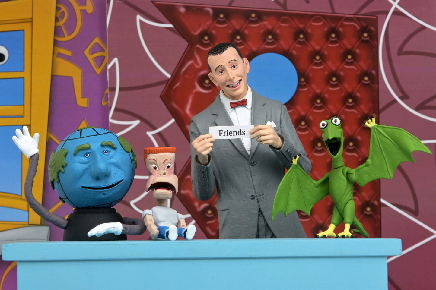 NECA Pee-Wee's Playhouse Ultimate Pee-Wee Herman & Pals Action Figure Set
