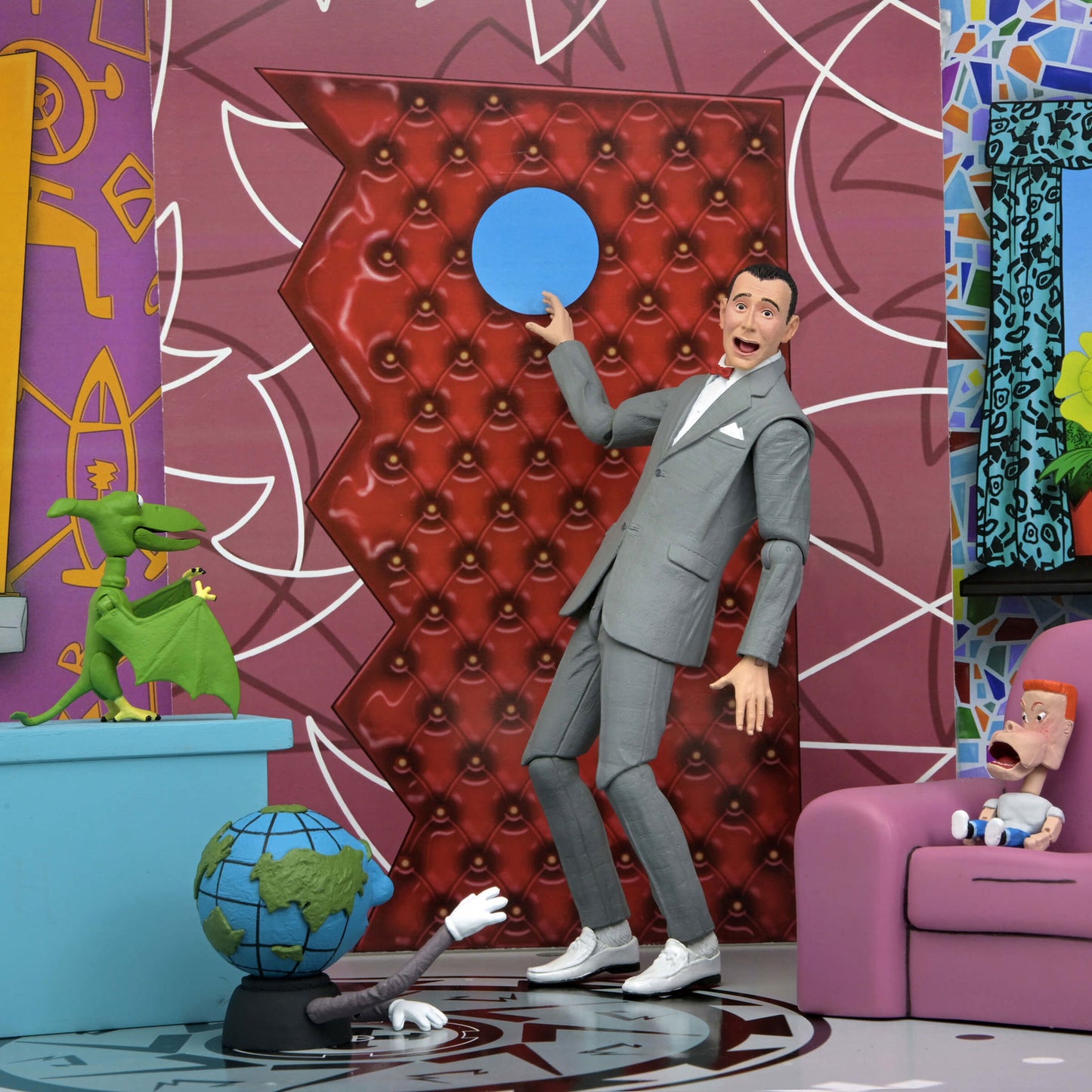 NECA Pee-Wee's Playhouse Ultimate Pee-Wee Herman & Pals Action Figure Set