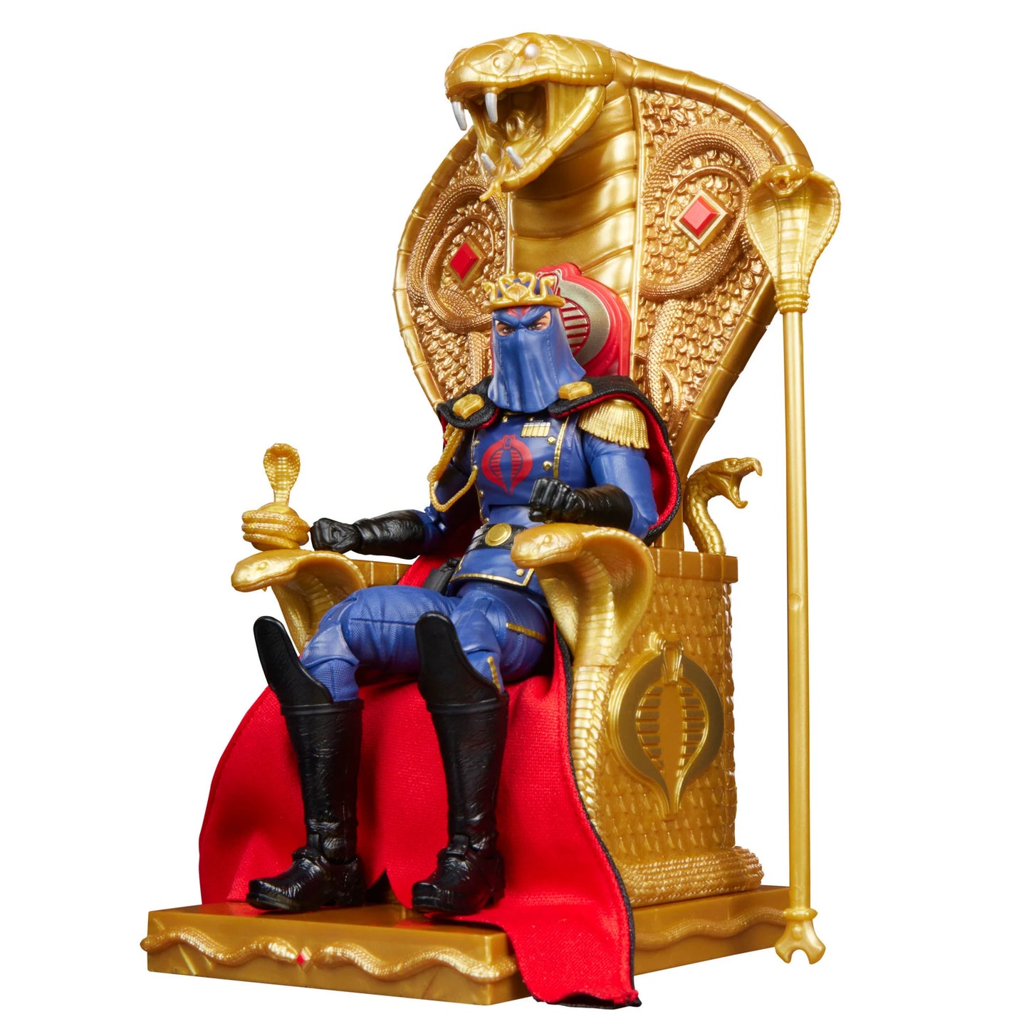 G.I. Joe Classified Series #221 Cobra Commander Action Figure with Throne Set PREORDER