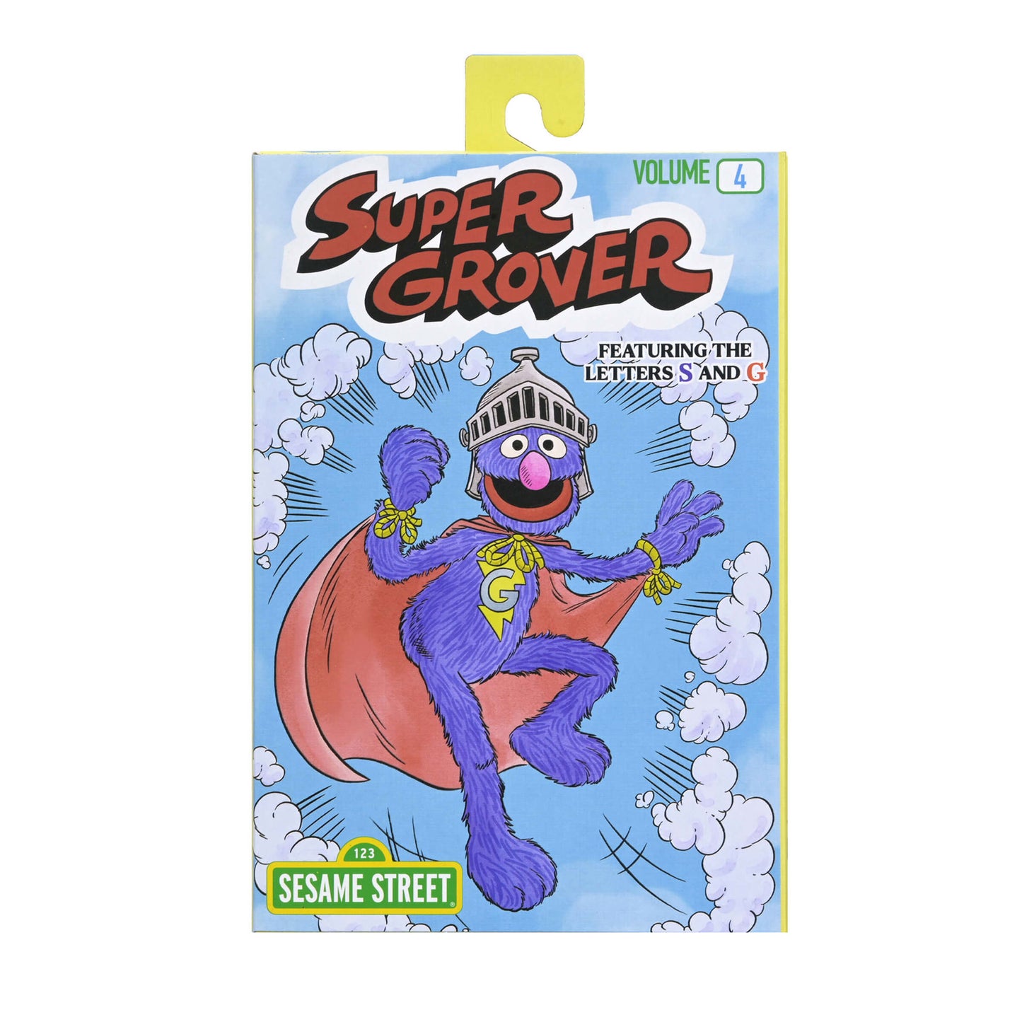 NECA Sesame Street Ultimate Super Grover Action Figure
