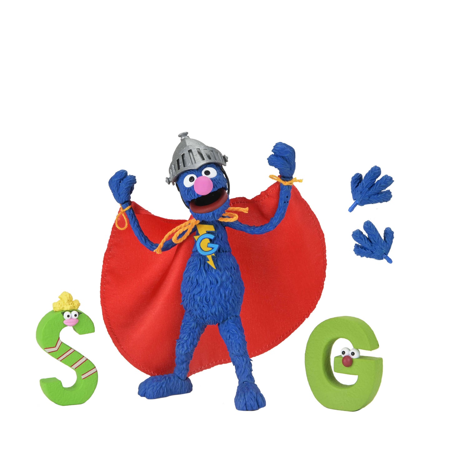 NECA Sesame Street Ultimate Super Grover Action Figure