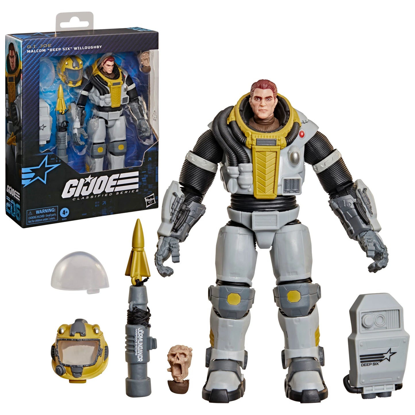 G.I. Joe Classified Series #206 Malcom "Deep Six" Willoughby Deluxe Action Figure PREORDER