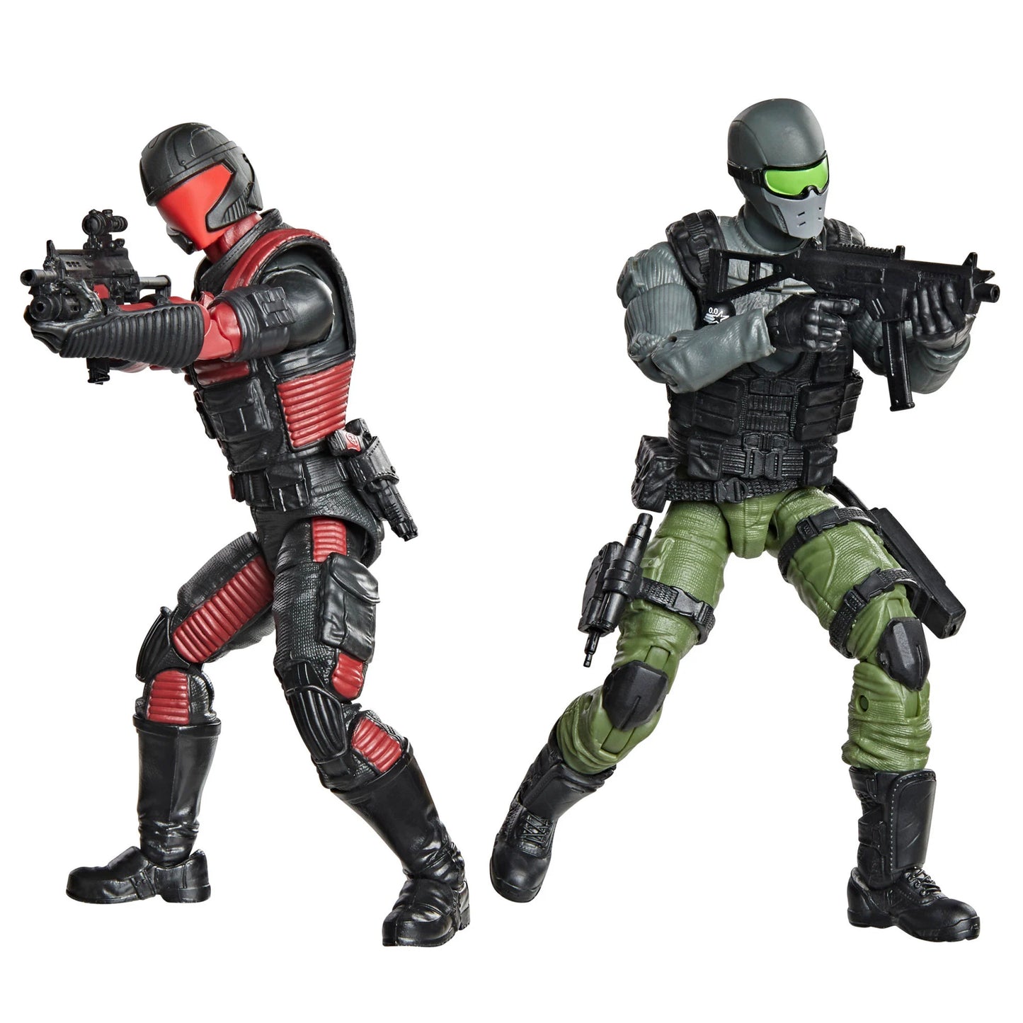 G.I. Joe Classified Series #218 Snake Eyes & Varmint ATV vs. Stealth Viper & Cobra Stealth Flight Pod (Trubble Bubble) Action Figure Two-Pack PREORDER
