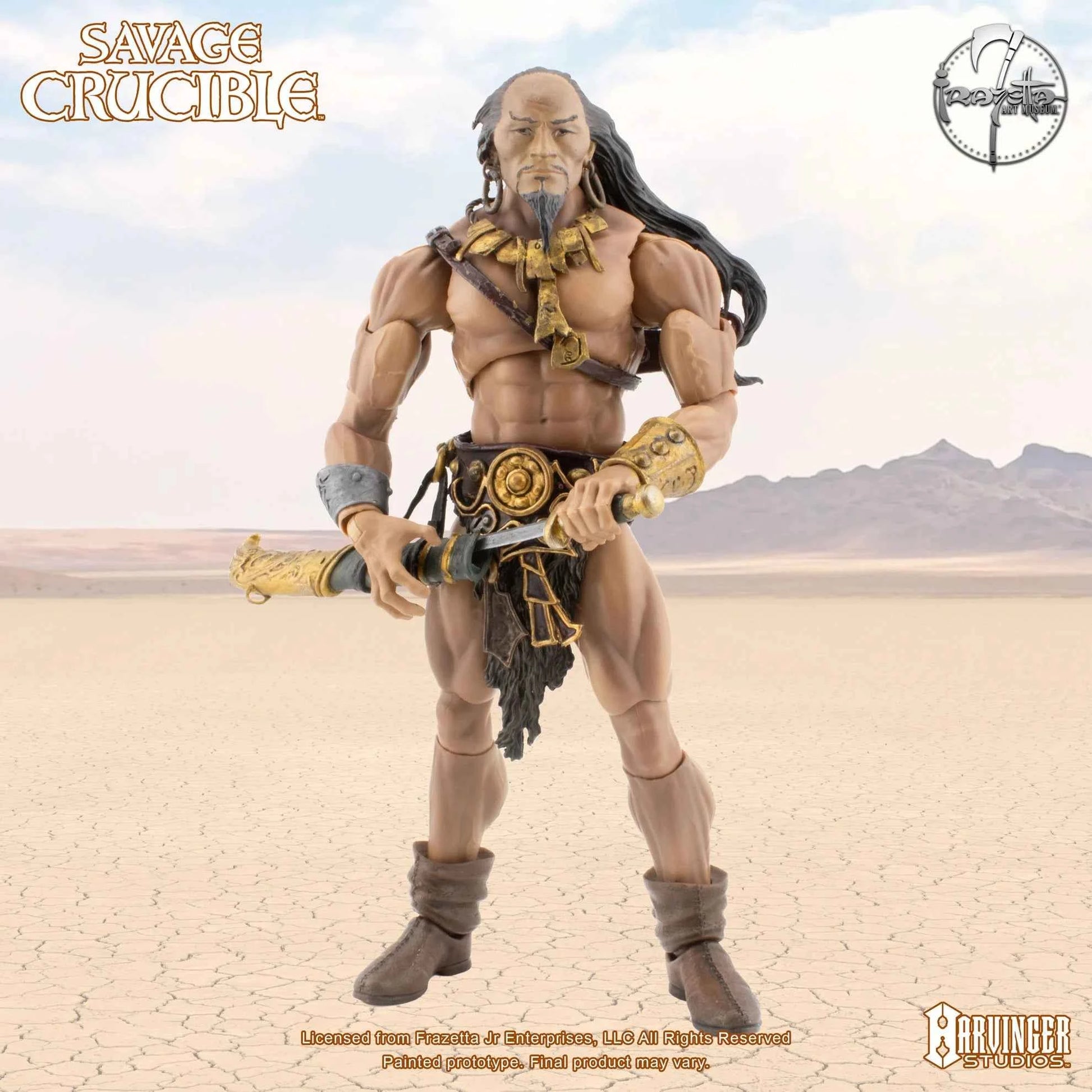 Savage Crucible Wave 4 Kubla Khan (Frazetta) Action Figure PREORDER