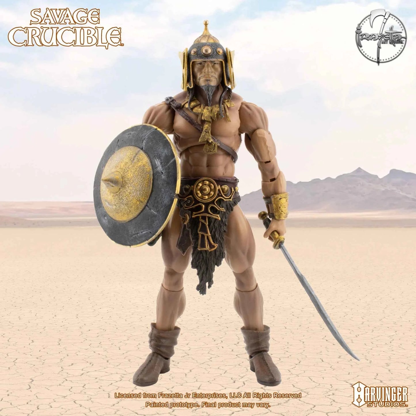 Savage Crucible Wave 4 Kubla Khan (Frazetta) Action Figure PREORDER