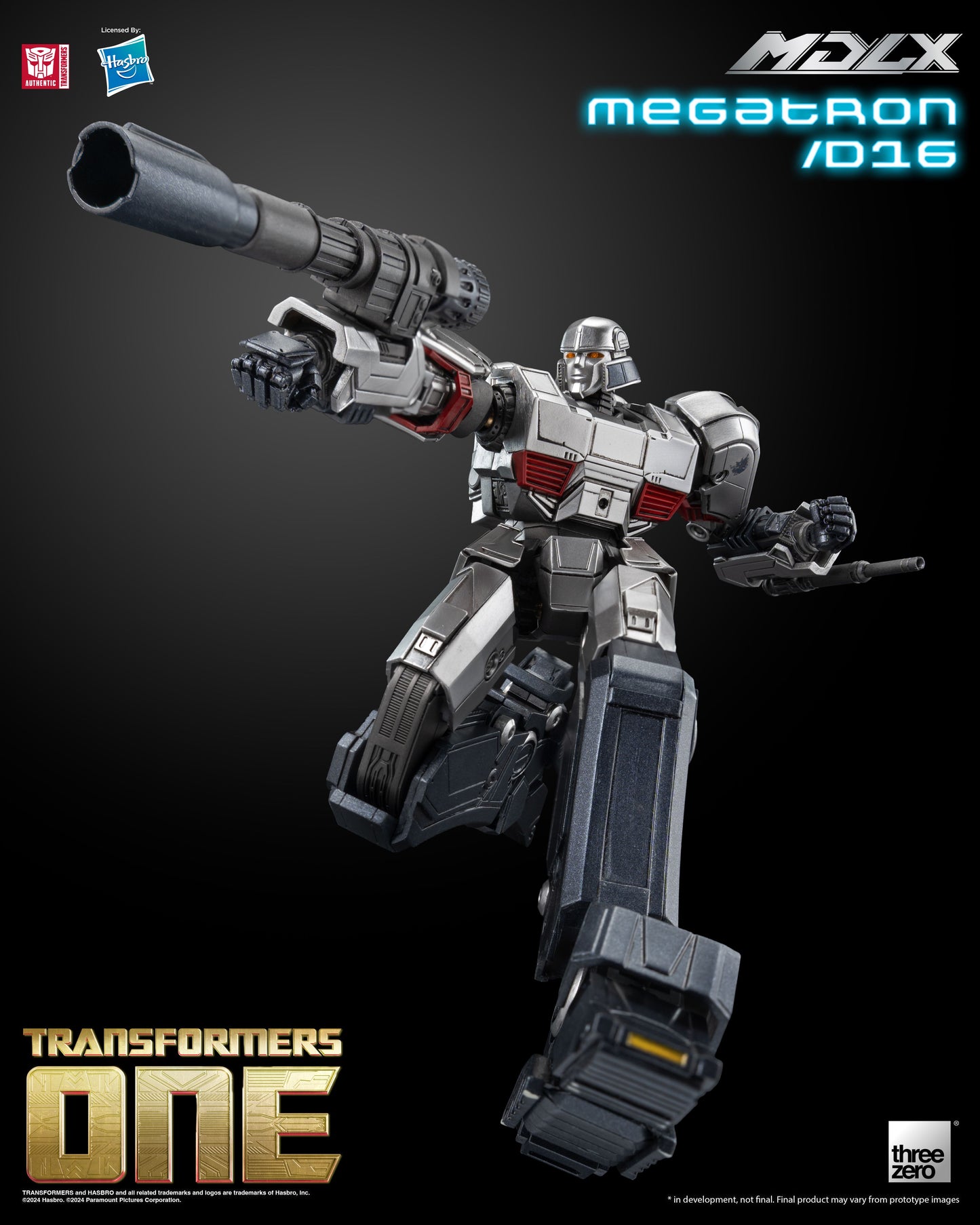 Threezero Transformers One MDLX Megatron/D16 PREORDER