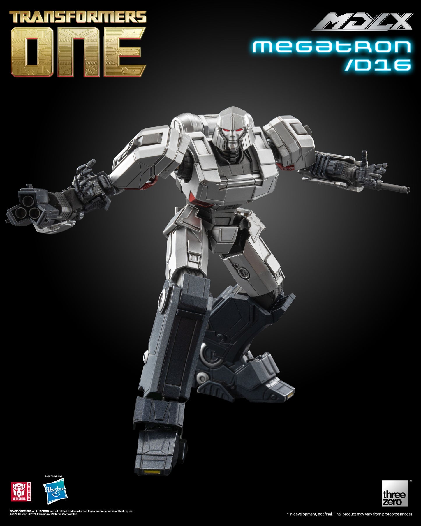 Threezero Transformers One MDLX Megatron/D16 PREORDER