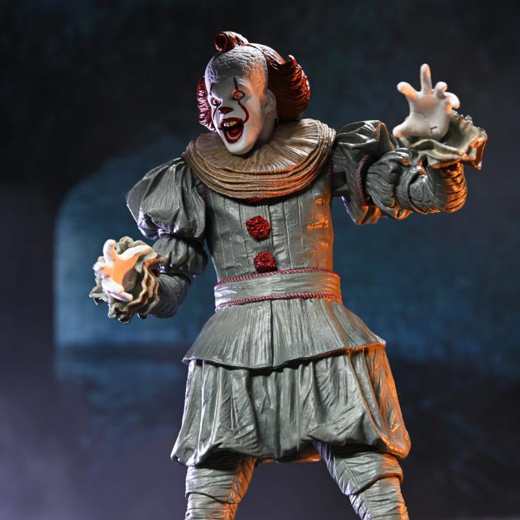 NECA IT: Welcome To Derry 7" Scale Figures Ultimate Pennywise PREORDER