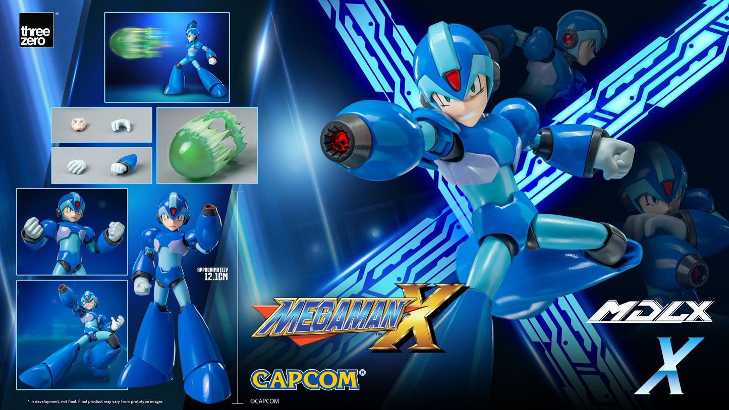 Threezero MDLX X Mega Man X/Rockman X Preorder