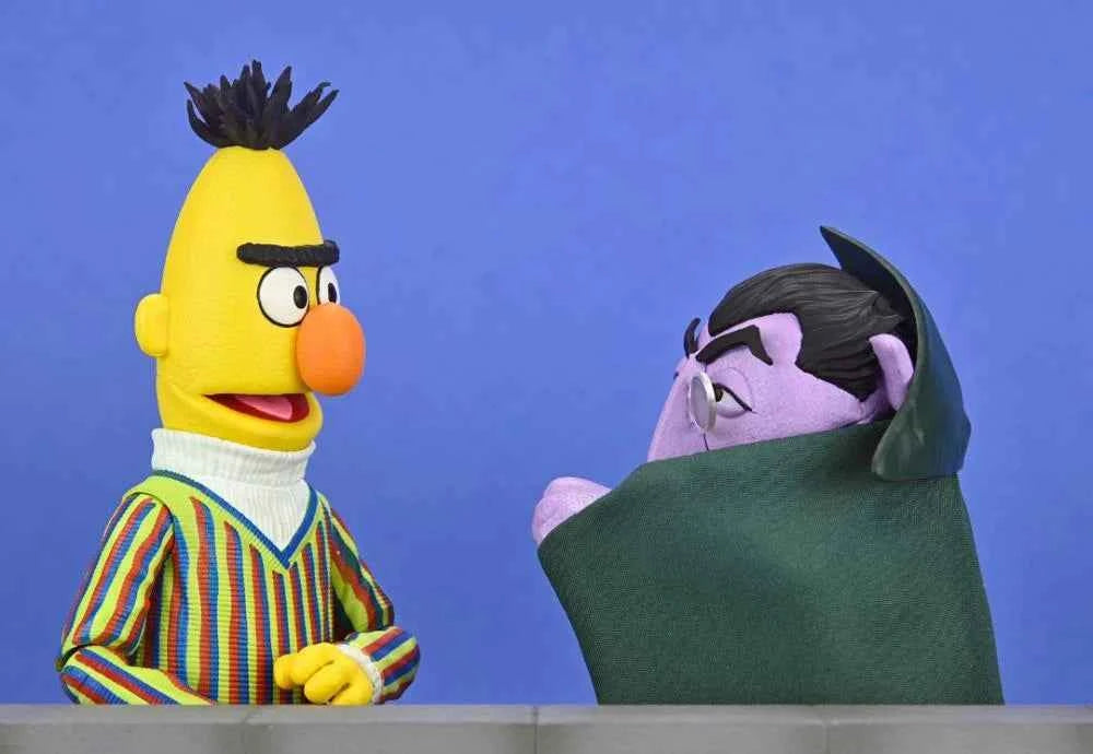 NECA Sesame Street Ultimate Count von Count Action Figure