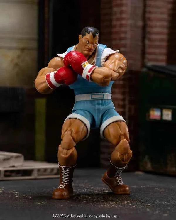 JADA TOYS Ultra Street Fighter II: The Final Challengers Balrog 1/12 Scale Action Figure PREORDER