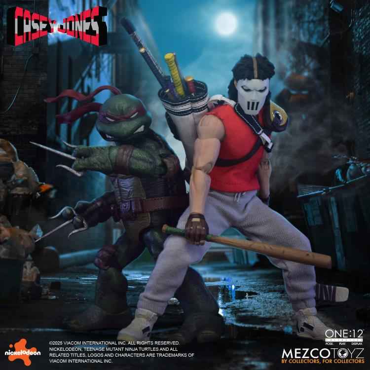 Mezco Teenage Mutant Ninja Turtles One:12 Collective Casey Jones Action Figure PREORDER