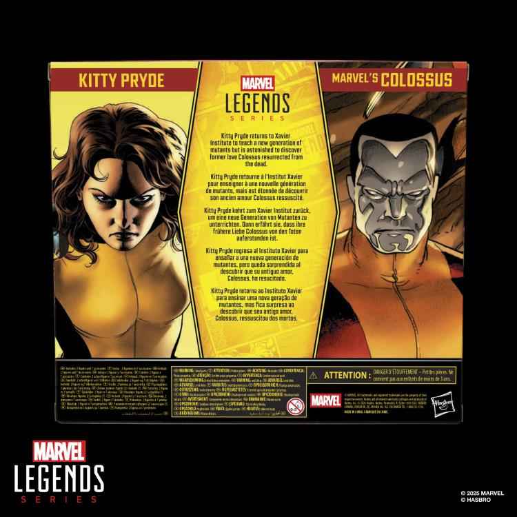 Marvel Legends Astonishing X-Men Kitty Pryde & Marvel's Colossus Action Figure Two-Pack PREORDER