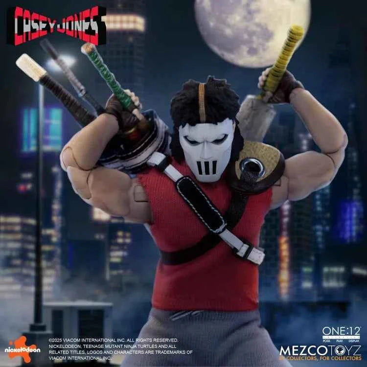 Mezco Teenage Mutant Ninja Turtles One:12 Collective Casey Jones Action Figure PREORDER