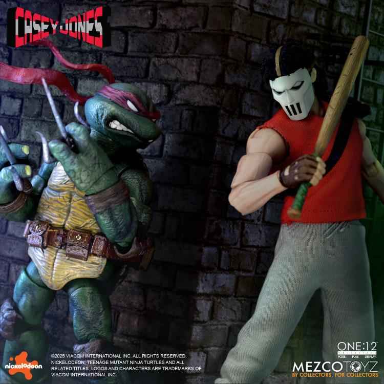 Mezco Teenage Mutant Ninja Turtles One:12 Collective Casey Jones Action Figure PREORDER