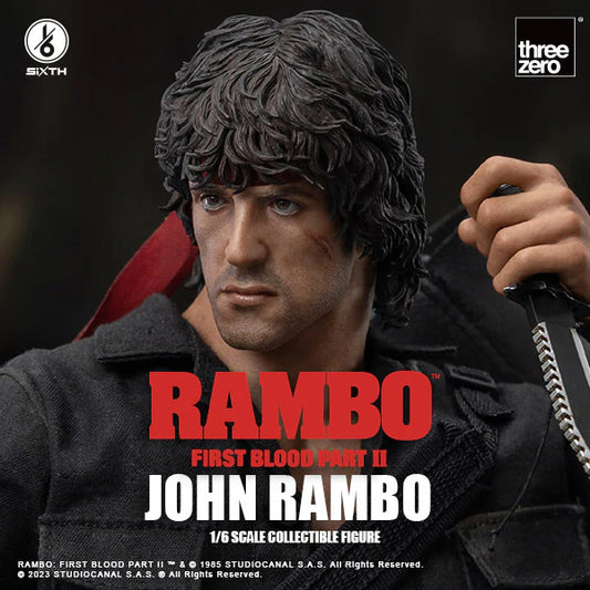 Threezero Rambo: First Blood Part II 1/6 John Rambo