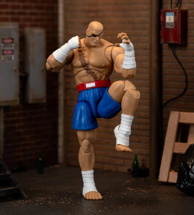 JADA TOYS Ultra Street Fighter II: The Final Challengers Sagat 1/12 Scale Action Figure