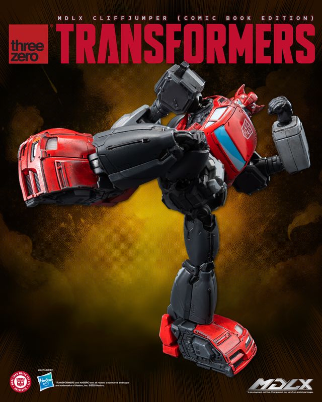 ThreeZero Transformers MDLX Cliffjumper (Comic Book Edition) PREORDER