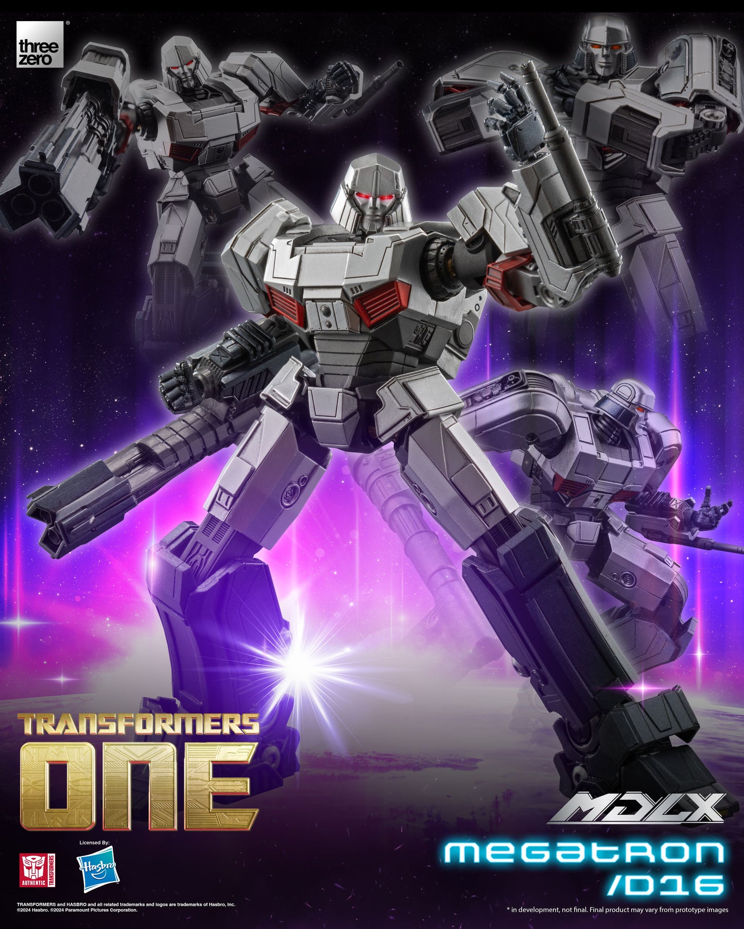 Threezero Transformers One MDLX Megatron/D16 PREORDER