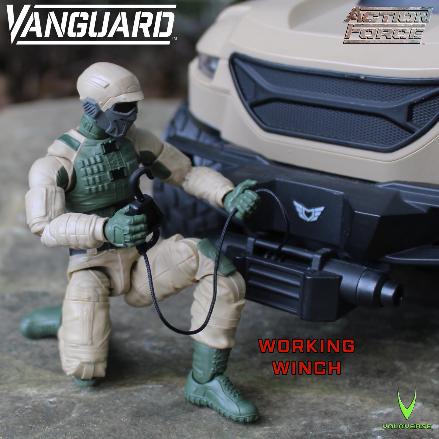 Action Force Vanguard (Desert Tan Ver.) 1/12 Scale Vehicle