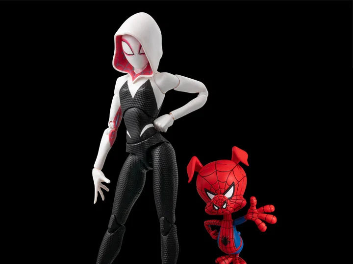 Spider-Man: Into the Spider-Verse SV-Action Spider-Gwen & Spider-Ham Set