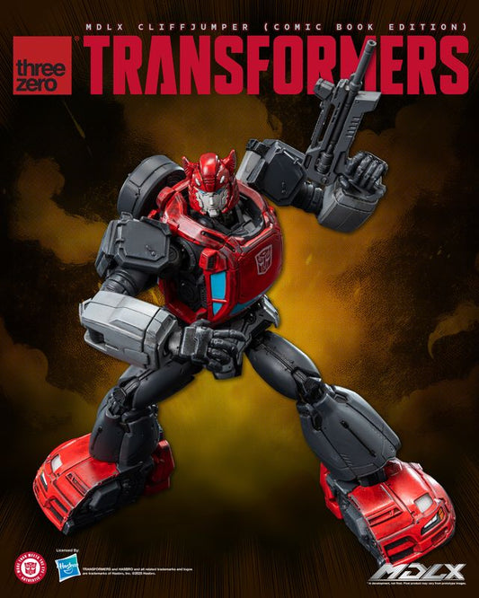 ThreeZero Transformers MDLX Cliffjumper (Comic Book Edition) PREORDER