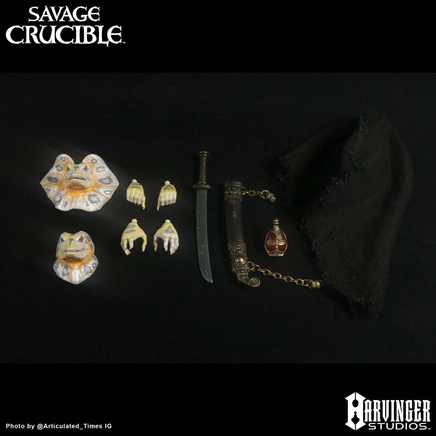 Savage Crucible Shield of D'Zaera 2025 KONCLUSIVE 1/12 Scale Action Figure