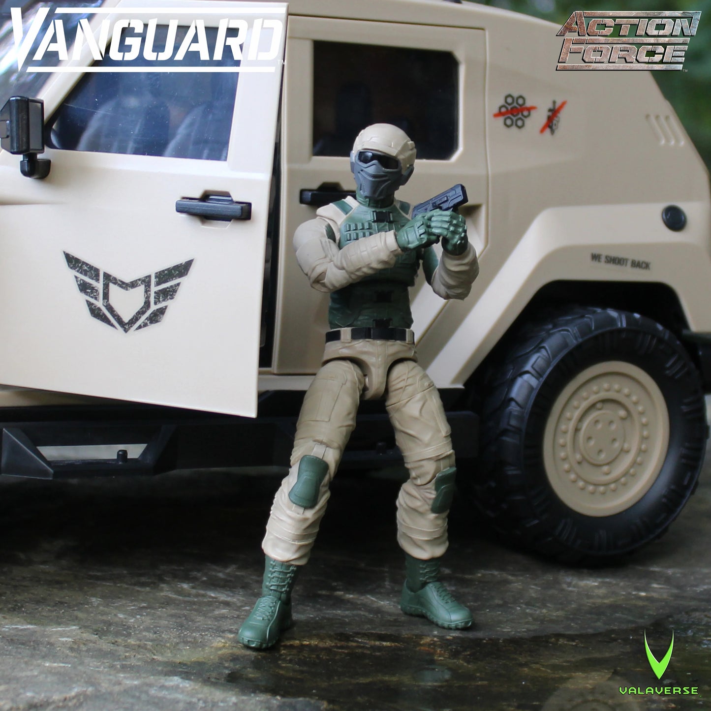 Action Force Vanguard (Desert Tan Ver.) 1/12 Scale Vehicle