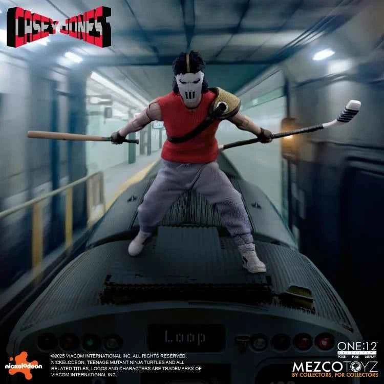 Mezco Teenage Mutant Ninja Turtles One:12 Collective Casey Jones Action Figure PREORDER