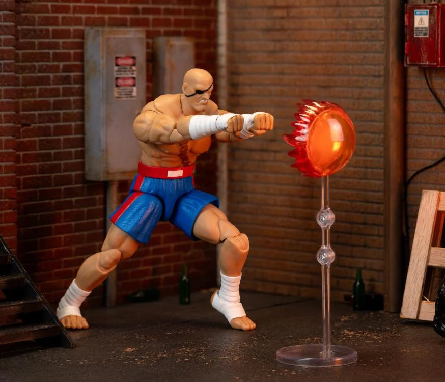 JADA TOYS Ultra Street Fighter II: The Final Challengers Sagat 1/12 Scale Action Figure