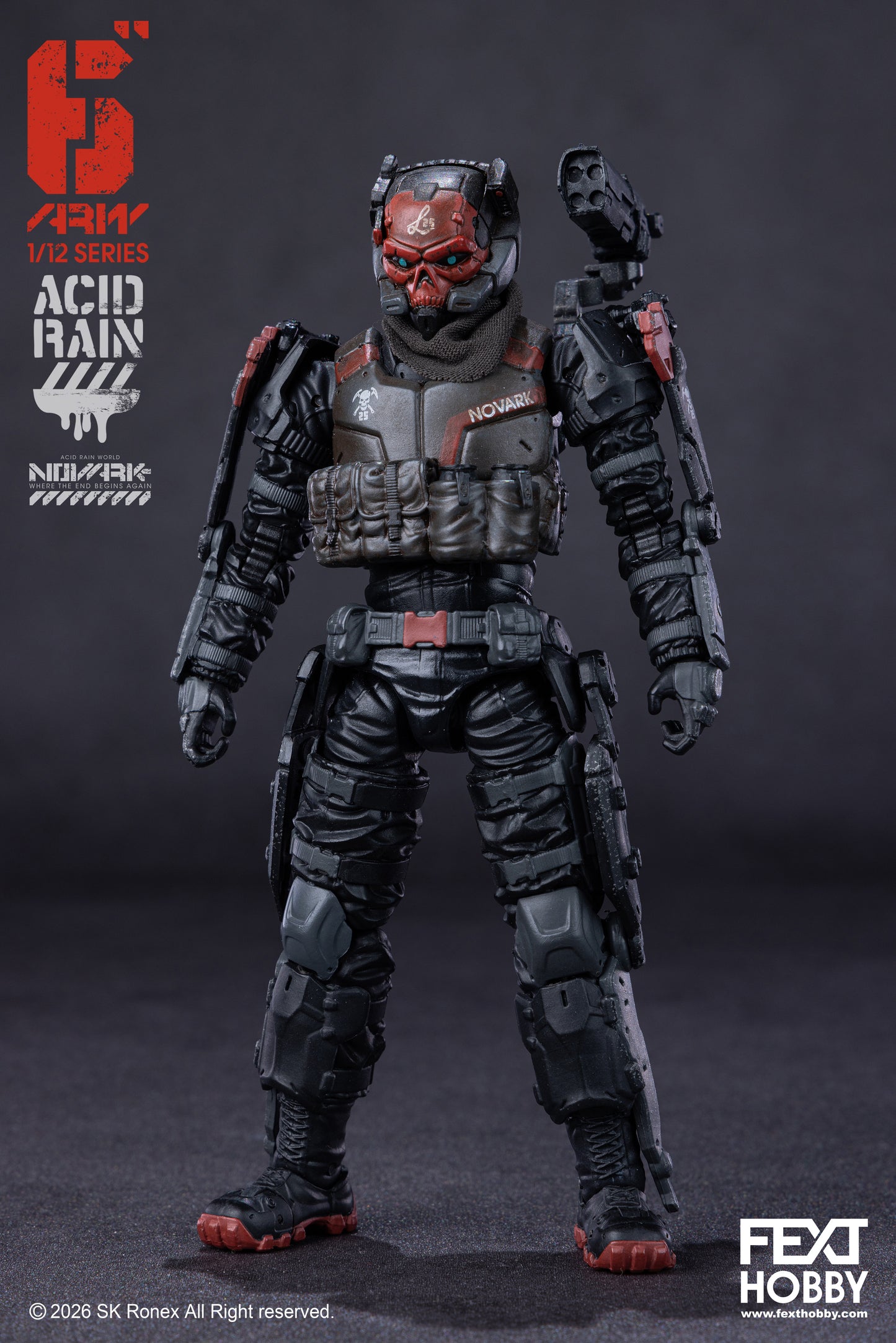 Acid Rain World: Novark FXH-AR-005 Valerius 1/12 Scale Action Figure PREORDER
