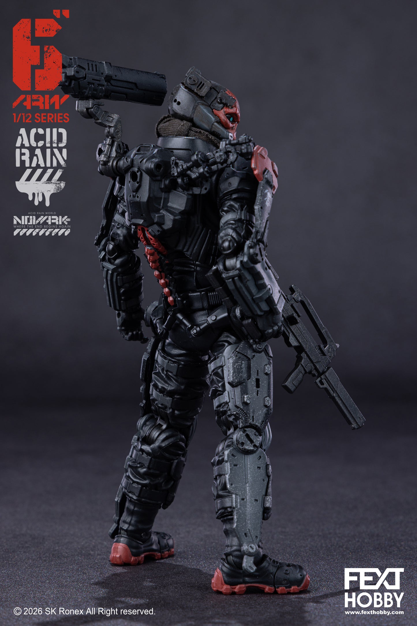 Acid Rain World: Novark FXH-AR-005 Valerius 1/12 Scale Action Figure PREORDER
