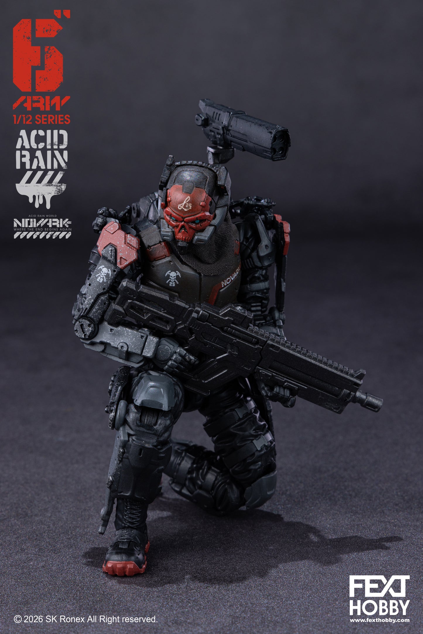 Acid Rain World: Novark FXH-AR-005 Valerius 1/12 Scale Action Figure PREORDER