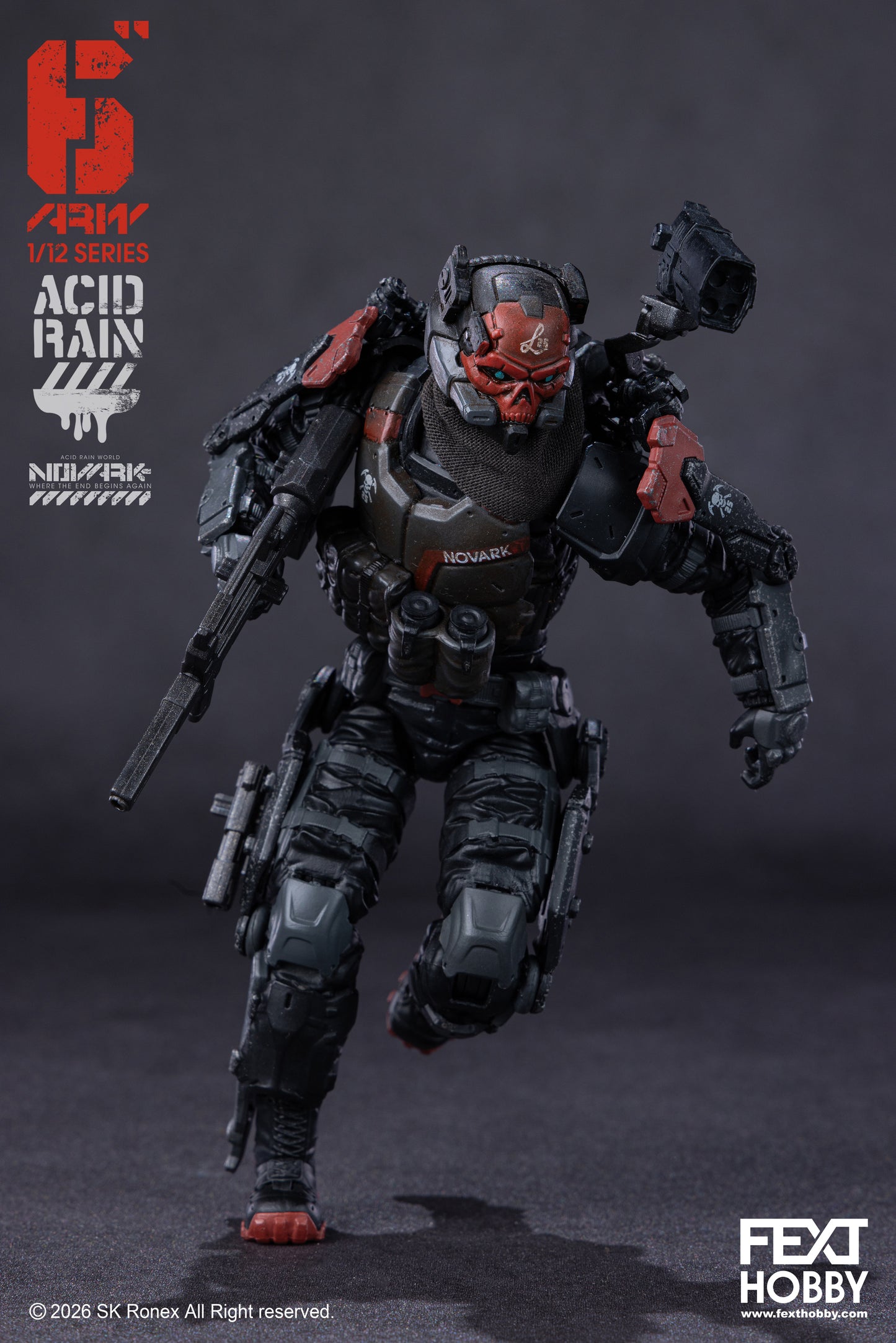 Acid Rain World: Novark FXH-AR-005 Valerius 1/12 Scale Action Figure PREORDER