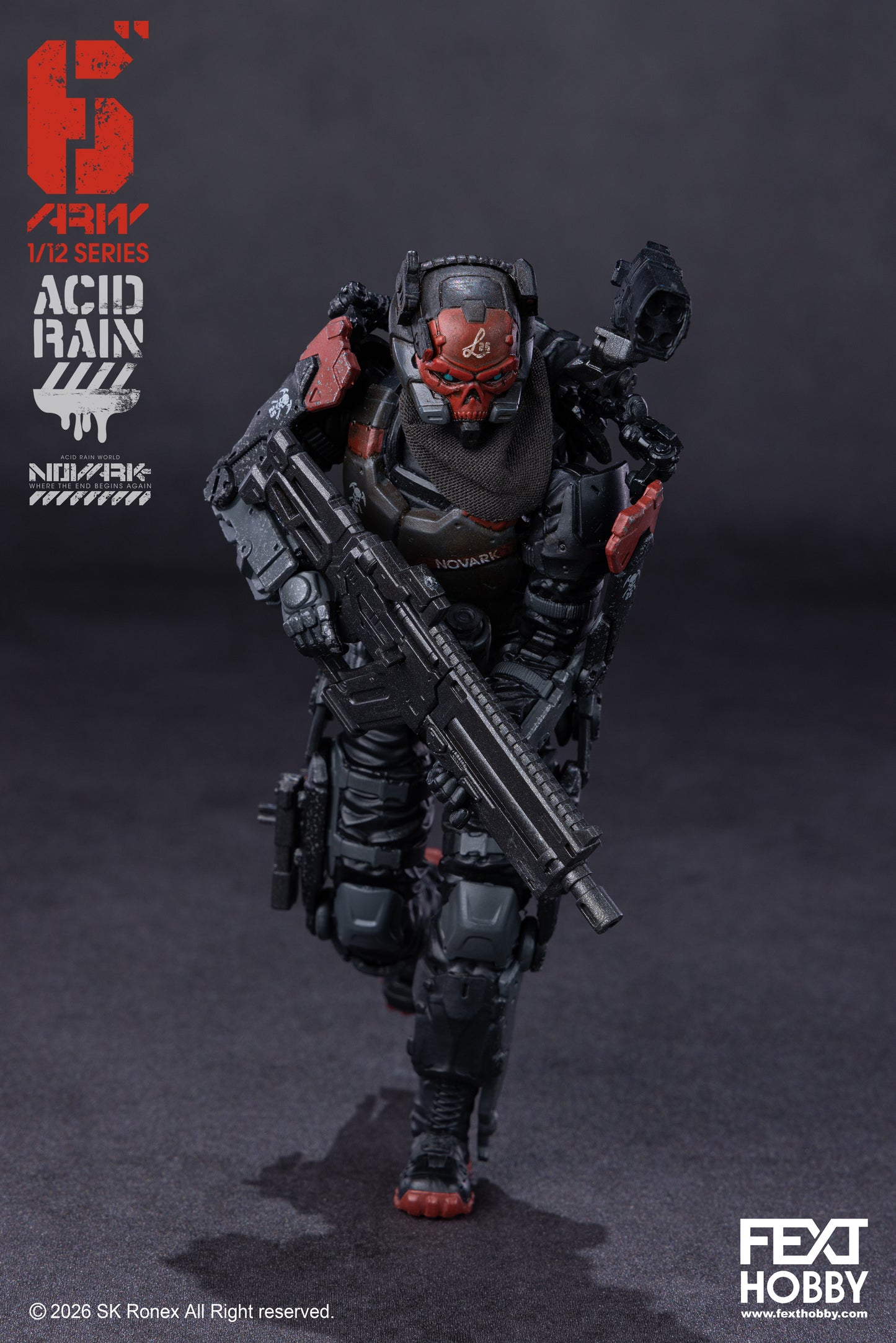Acid Rain World: Novark FXH-AR-005 Valerius 1/12 Scale Action Figure PREORDER