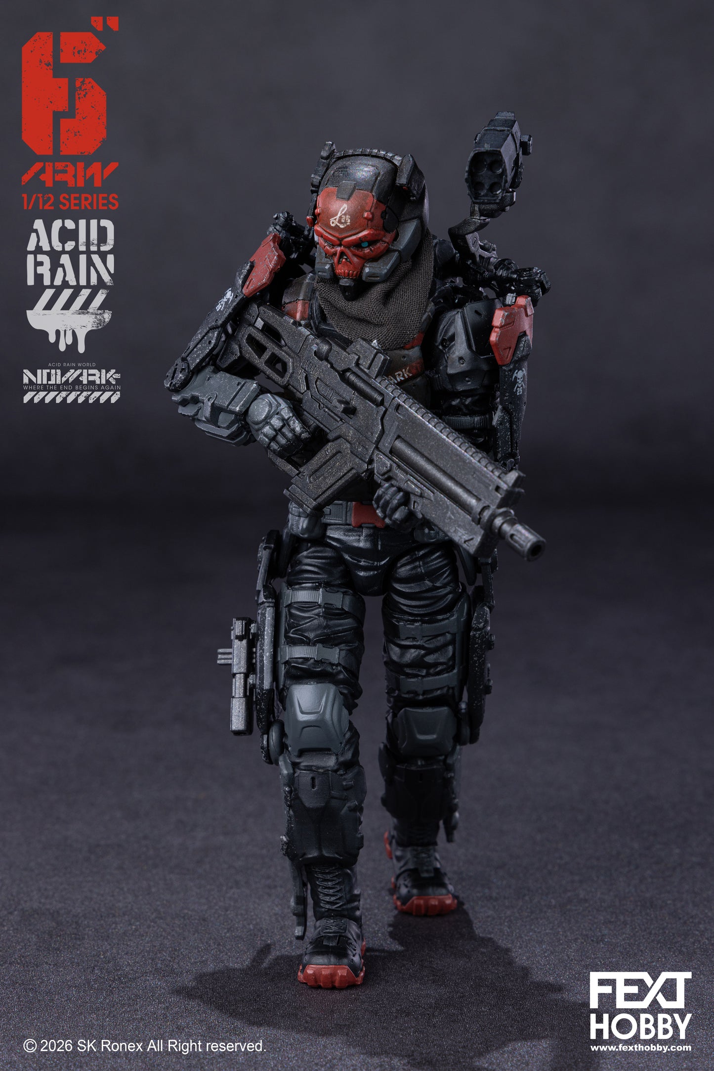 Acid Rain World: Novark FXH-AR-005 Valerius 1/12 Scale Action Figure PREORDER