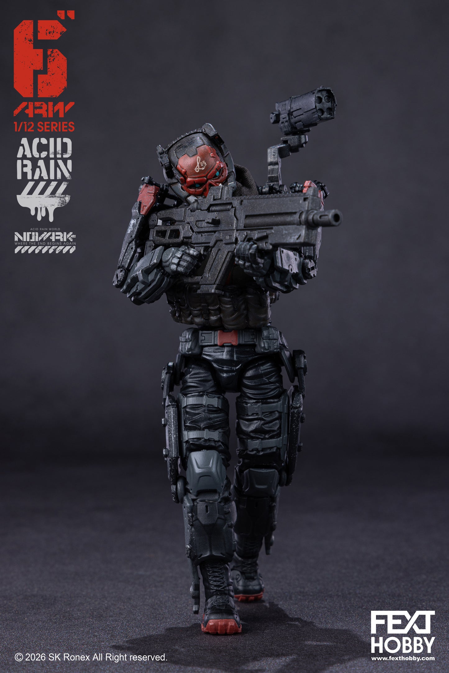 Acid Rain World: Novark FXH-AR-005 Valerius 1/12 Scale Action Figure PREORDER
