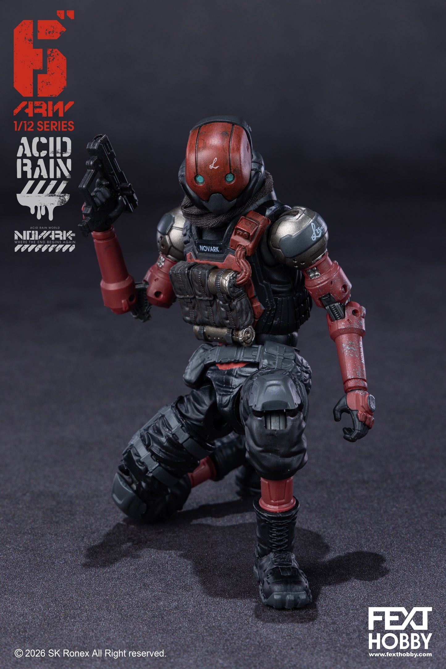 Acid Rain World: Novark FXH-AR-006 NVK Escort-L 1/12 Scale Action Figure PREORDER